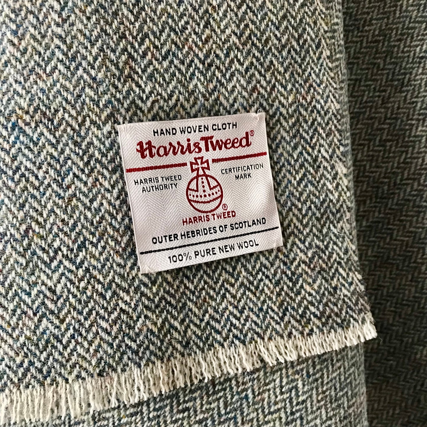 HARRIS TWEED shawl/throw #1