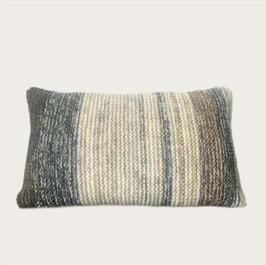Shorelines Handknitted Cushion #5