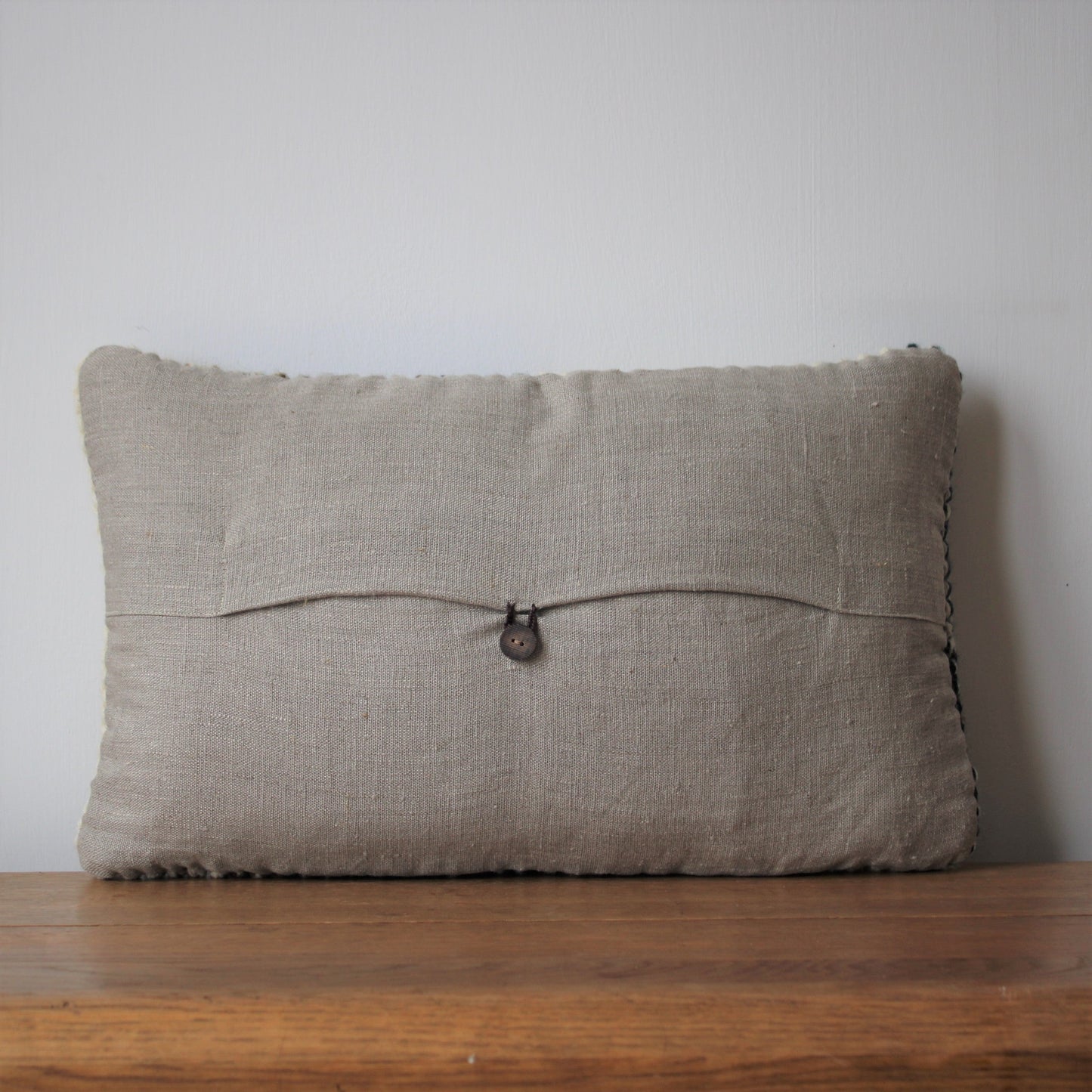 Shorelines Handknitted Cushion #2