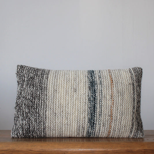 Shorelines Handknitted Cushion #3