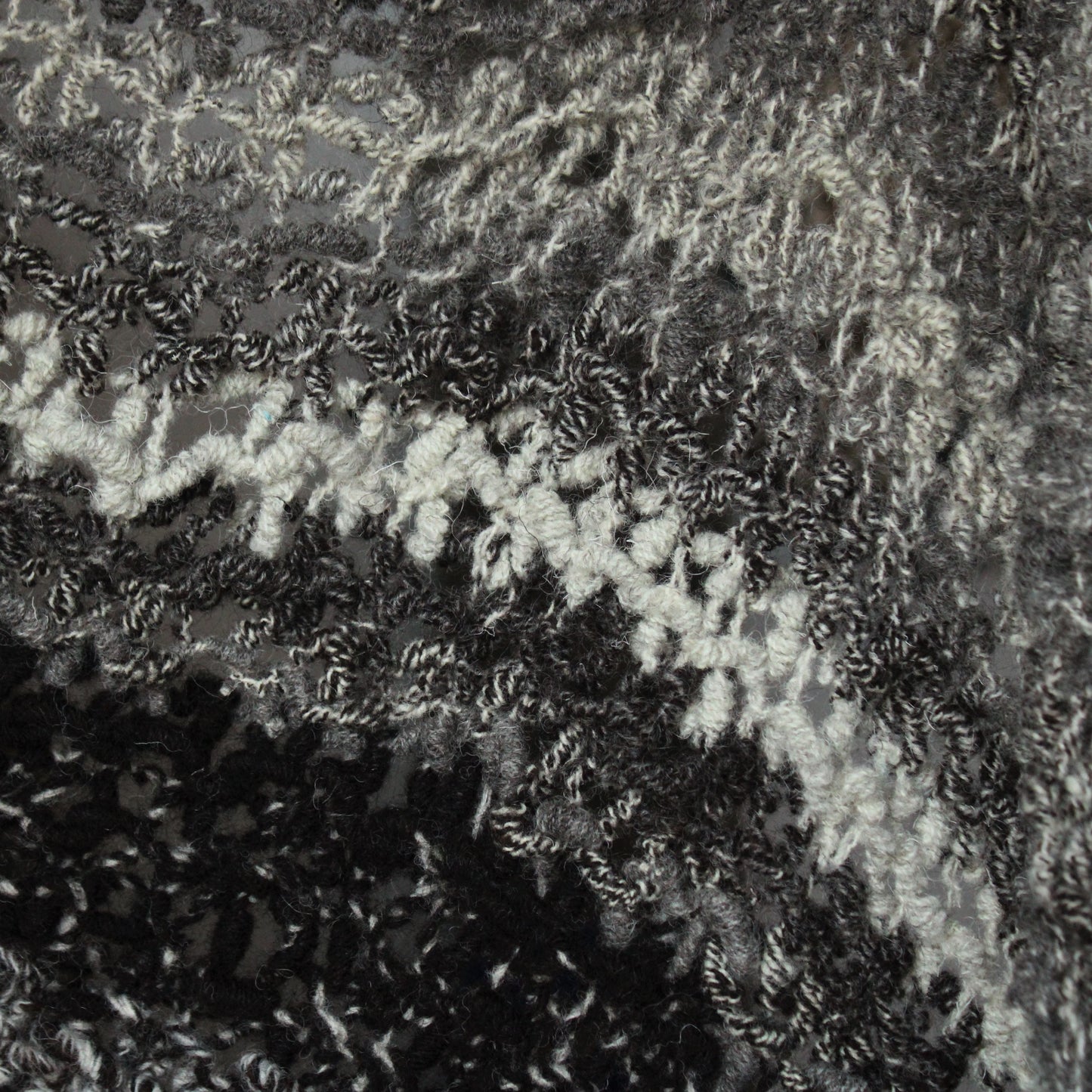 Hand knitted Throw