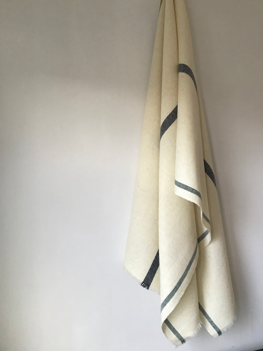 Woven Shawl - Three vertical stripes