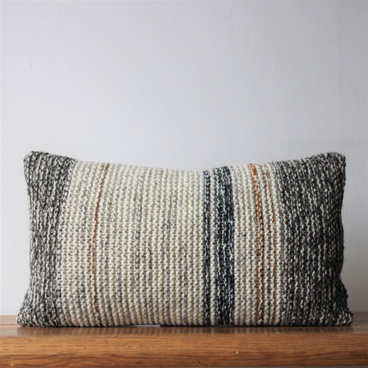 Shorelines Handknitted Cushion #2